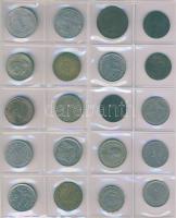 Jó világpénz tétel, 681db, régi és új, nagyon sok jobbal, rengeteg tengerentúllal!