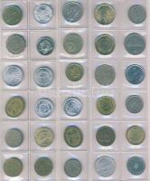 Jó világpénz tétel, 681db, régi és új, nagyon sok jobbal, rengeteg tengerentúllal!
