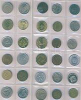 Jó világpénz tétel, 681db, régi és új, nagyon sok jobbal, rengeteg tengerentúllal!