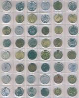 Jó világpénz tétel, 681db, régi és új, nagyon sok jobbal, rengeteg tengerentúllal!