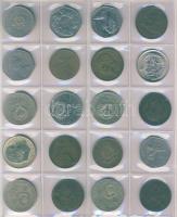 Jó világpénz tétel, 681db, régi és új, nagyon sok jobbal, rengeteg tengerentúllal!