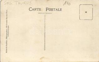 Constantinople, Istanbul; Pera (Beyoglu) K.u.K. Kriegsmarine S.M.S Taurus Stationsschiff, Matrosen /...