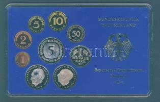 NSZK 1977D 1Pf-5M 9klf db, szettben, benne 2klf 2M T:PP