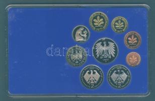 NSZK 1977D 1Pf-5M 9klf db, szettben, benne 2klf 2M T:PP