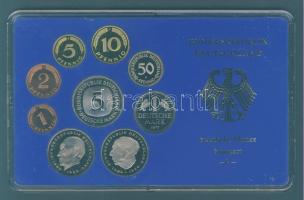 NSZK 1977F 1Pf-5M 9klf db, szettben, benne 2klf 2M T:PP