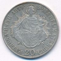 1839B 20kr Ag "V. Ferdinánd" T:XF kis patina Huszár: 2081., Unger III.: 1419