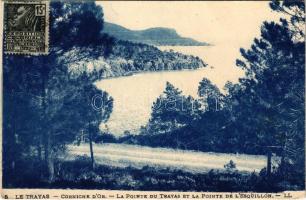 Le Trayas, Corniche d&#039;Or, La Pointe du Trayas et la Pointe de l&#039;Esquillon. TCV card (EK)