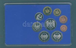 NSZK 1976G 1Pf-5M 9klf db, szettben, benne 2klf 2M T:PP