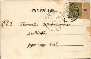 1906 Kiskunlacháza, Lacháza; utca, Református templom (EB)