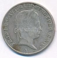 Ausztria 1841A 20kr Ag "I. Ferdinánd" T:XF patina Austria 1841A 20 Kreuzer Ag "Ferdinand I" C:XF patina Krause KM#2208