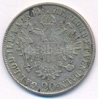 Ausztria 1841A 20kr Ag "I. Ferdinánd" T:XF patina Austria 1841A 20 Kreuzer Ag "Ferdin...