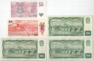 Csehszlovákia 1961. 100K (3x) + 1987. 50K + Cseh Köztársaság 1997. 50K T:F
Czechoslovakia 1961. 100...