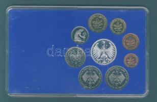 NSZK 1974F 1Pf-5M 9klf db, szettben, benne 2klf 2M T:PP