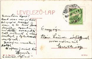 1909 Nagykikinda, Kikinda; M. kir. törvényszéki palota. W.L. Bp. 2136. / court palace