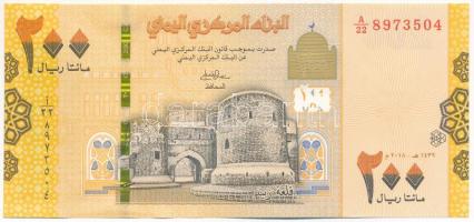 Jemen 2018. 200R T:UNC,AU  Yemen 2018. 200 Rials C:UNC,AU Krause P#38