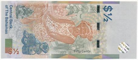 Bahamák 2019. 50c T:UNC 
Bahamas 2019. 50 Cents C:UNC