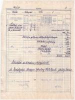 Kolozsvár 1920. "Első Magyar Általános Biztosító Társaság Budapesten" biztosítási kötvény ...