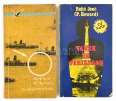 Rejtő Jenő (P. Howard) 2 könyve: Vanek úr Párizsban; Az elveszett cirkáló. Bp., 1965-1966, Albatrosz Könyvek. Kiadói papírkötés, kissé gyűrött