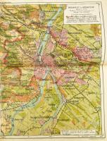 Kozma Gyula: Képes földrajzi atlasz. [Bp.], 1906, s. n. Későbbi vászonkötésben, címlapja hiányzik, k...