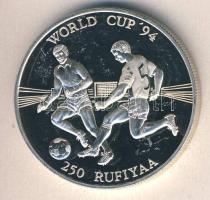 Maldív-szigetek 1993. 250R Ag "Labdarúgó VB" T:PP
