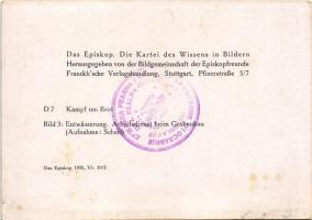 Kampf um Brot. Bild 3: Entwässerung. Arbeitsdienst beim Grabenbau (Aufnahme: Scherl) Verlag das Epis...