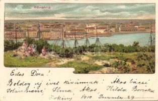 Havanna, litho