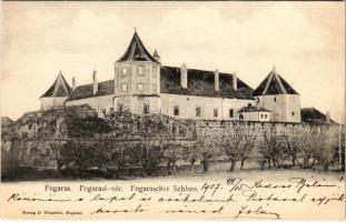 1907 Fogaras, Fagaras; vár. D. Thierfeld kiadása / Fogarascher Schloss / castle (EK)