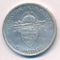 1938. 5P Ag "Szent István" T:XF ph
Adamo P8.1