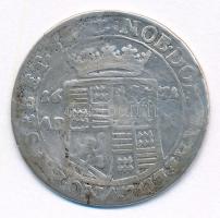 Német Államok / Mansfeld-Bornstedt 1671AB-K 1/3 Tallér Ag "Franz Maximilian és Heinrich Franz&q...