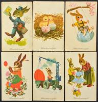 Kb. 177 db MODERN (1960-2010) húsvéti üdvözlő motívum képeslap vegyes minőségben / Cca. 177 modern Easter greeting motive postcards in mixed quality