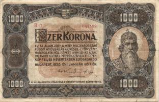 1920. 1000K T:II/III