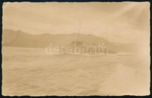 1918 Tábori posta képeslap / Field postcard "S.M.S. LIKA" + "EP 267"