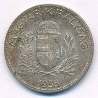 1938. 1P Ag T:XF patina, apró ph
Adamo P6