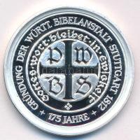 NSZK 1987. "Johann Albrecht Bengel - 300. geburstag 1987" permen jelzett Ag emlékérem (25,...