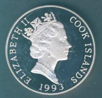 Cook-szigetek 1993. 20$ Ag "Olimpia" T:PP