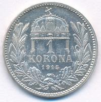 1915KB 1K Ag "Ferenc József" T:AU Adamo K5.1