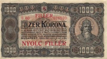 1923. 1000K 8f fny-sal T:II+