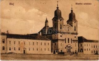 1941 Balázsfalva, Blasendorf, Blaj; Biserica catedrala / Székesegyház. Nyerges és Moldován kiadása / cathedral (fa)