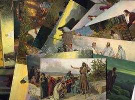 50 klf képeslap a német Szentírás című századfordulós képeslapsorozatbó