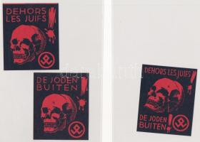 JUDAIKA - 46 db főleg régi használatlan képeslap / JUDAICA - 46 mostly pre-1945 unused postcards