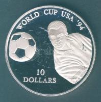 Nauru 1994. 10$ Ag "Labdarúgó VB" T:exPP