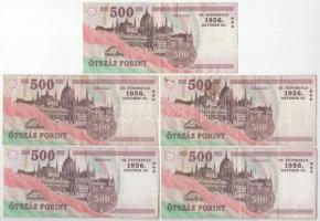 2006. 500Ft "A forradalom 50. évfordulója 1956. október 23." (9x) "EB" és "...