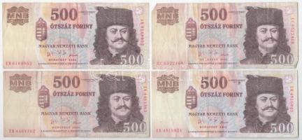 2006. 500Ft "A forradalom 50. évfordulója 1956. október 23." (9x) "EB" és "...