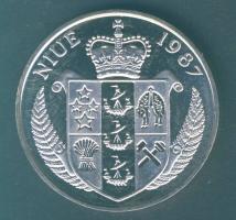 Niue 1987. 50$ "Boris Becker" Ag T:PP