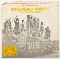 Erster Burgenländischer Musikverein &quot;Heimatklänge&quot; Loipersbach Ltg.: Anton Janosch. Burgenland - Marsch (76.-er Regimentsmarsch.) /Im Heimatland. Vinyl, 7, Lesborne. (VG)