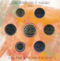 2012. 5Ft-200Ft (6xklf) + Emlékérem "Baby Coin Set - Születési évem pénzérméi" forgalmi so...