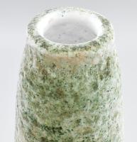 Simó Ágoston (1925-2011): Padlóváza. Magas hőfokon égetett, rézoxiddal színezett, samottos agyag. Al...