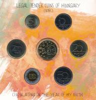 2013. 5Ft-200Ft (6xklf) + Emlékérem "Baby Coin Set - Születési évem pénzérméi" forgalmi so...
