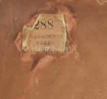 Hevessy Pál (1878-?): Táj (Felső-Tisza?). Olaj, karton. Jelezve balra lent. Hátoldalán Karácsonyi Vá...