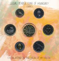 2016. 5Ft-200Ft (6xklf) + Emlékérem "Baby Coin Set - Születési évem pénzérméi" forgalmi so...